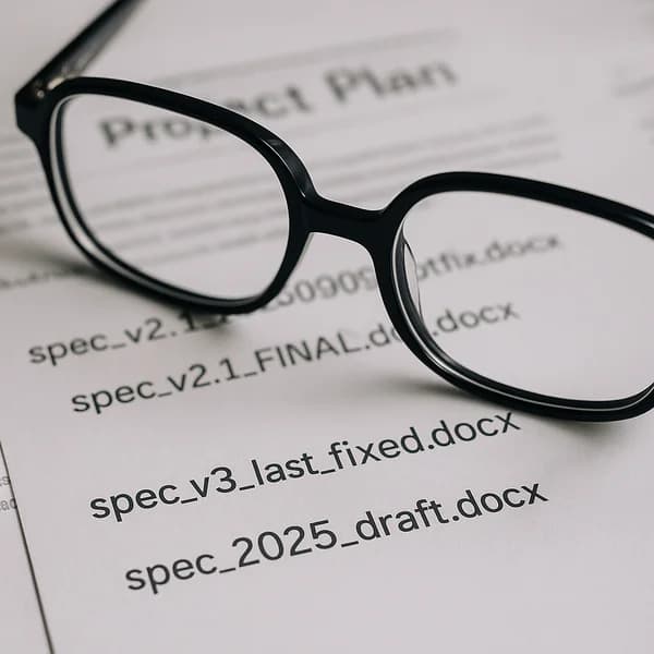 final_v3_last_fixed.docx の裏側:大規模プロジェクトにおけるドキュメント管理という隠れた技術的負債